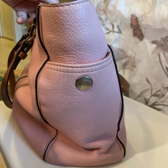 Coach Pink Pebble Purse - Picture 9 of 12